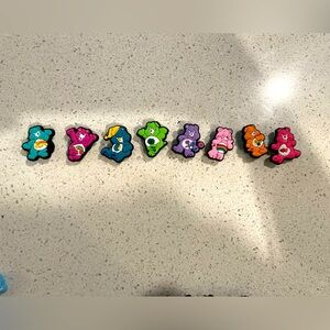 Care Bears Colorful 8 piece Shoe Charms Set